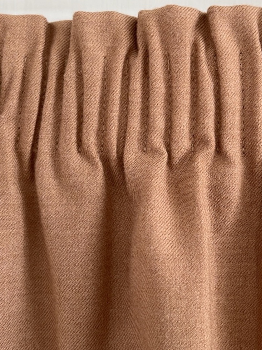 J. Crew Camel Elastic-Waist A-Line Skirt - Picture 3 of 8